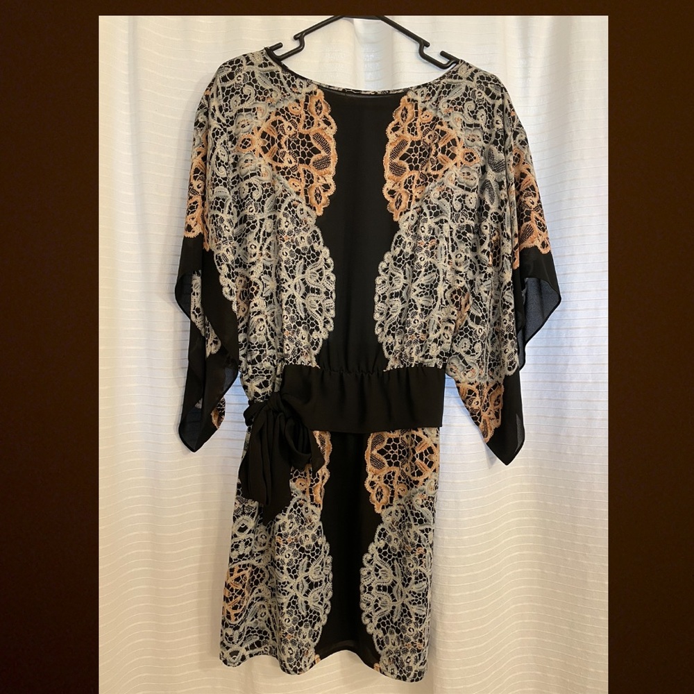BCBG black mini dress